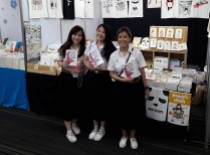 The "Bang Bang You're Dead!" zine was on sale at the booth of the Thai indie comics publishing house KAI3.