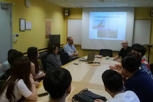 Discussion with Associate Professor Dr. Ian Gordon, Head of the Department of History (NUS).