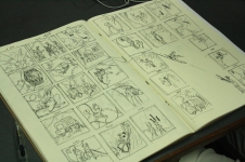 Marsupilami comics layouts by CommDe student Darnis.